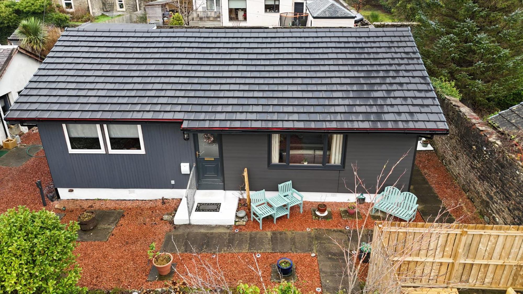 175 On Clyde - Spacious & Cosy Cedar Wood Bungalow Helensburgh Exterior photo